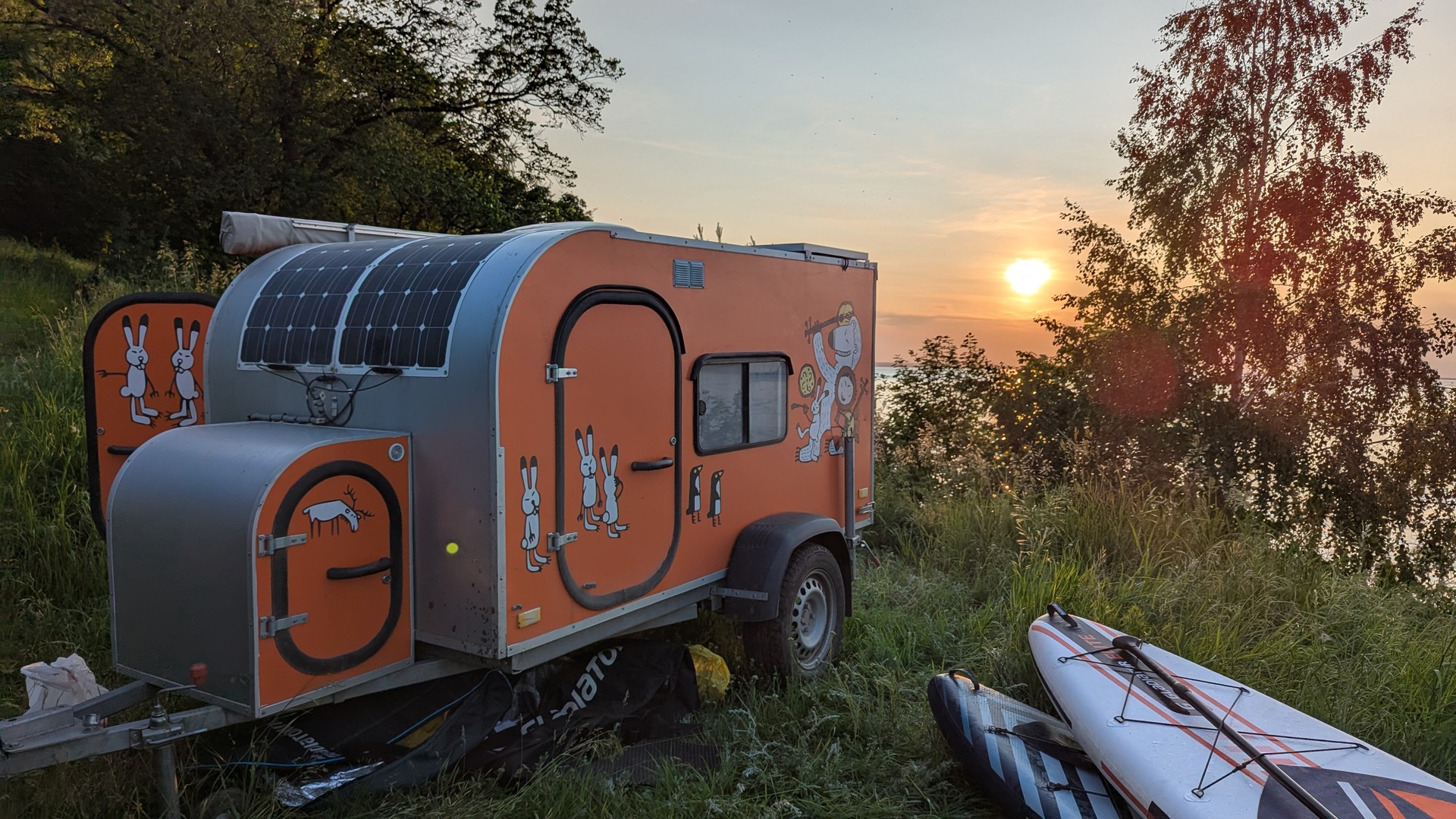 Прицеп-капля «Кочевник 1» общий вид