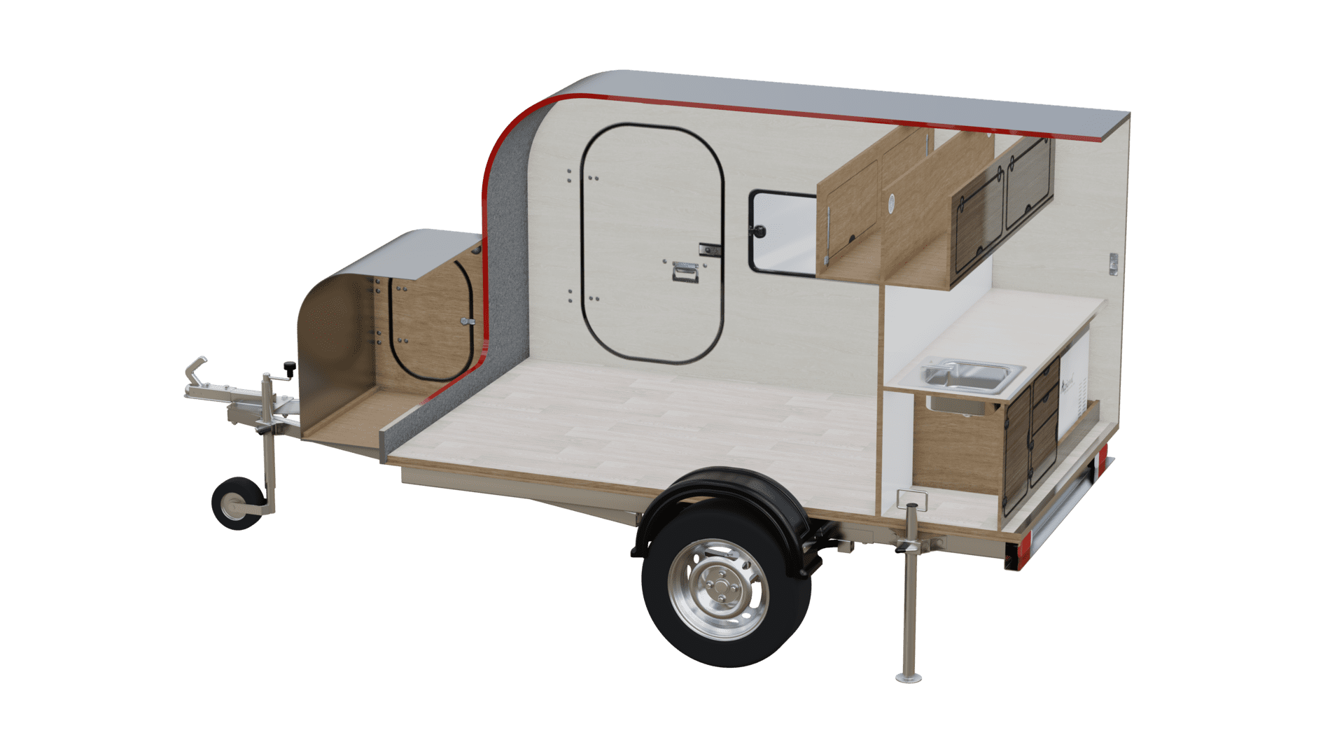 Схема прицепа